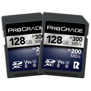 PROGRADE DIGITAL SDXC IRIDIUM UHS-II 128GB R300MB/S W270MB/S V90 2PK