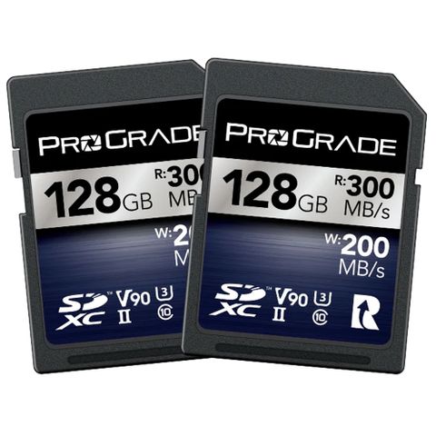 SDXC IRIDIUM UHS-II V90 2PK - ALL SIZES
