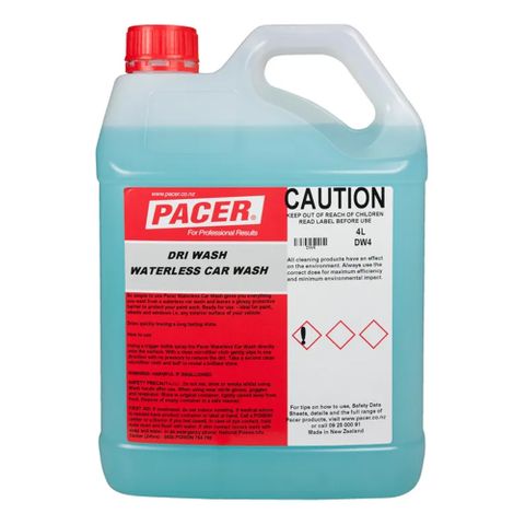 PACER WASH WATERLESS CAR WASH 4L