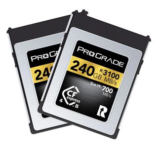 PROGRADE DIGITAL CFEXPRESS 4.0 TYPE B GOLD 240GB R3100MB/S W1600MB/S 2PK