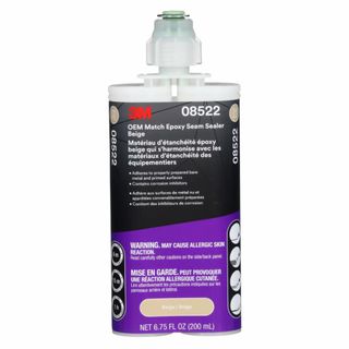 3M 08522 OEM MATCH EPOXY SEAM SEALER, BEIGE, 200 ML CARTRIDGE