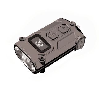 NITECORE 600 LUMEN USB-C RECHARGEABLE KEYCHAIN FLASHLIGHT GREY
