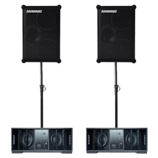SOUNDBOKS 4 + DFB SUBWOOFER BATTERY POWERED WIRELESS PRO AUDIO DUAL KIT