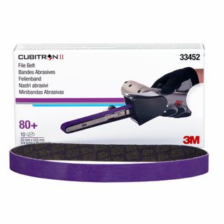 3M 33452 CUBITRON II PURPLE FILE BELT 20 X 520MM 80+ 10pk