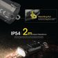 NITECORE 600 LUMEN USB-C RECHARGEABLE KEYCHAIN FLASHLIGHT BLACK