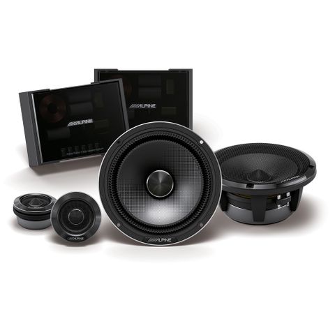 ALPINE STATUS SERIES 6.5" COMPONENT SPEAKER 100W RMS 2-WAY