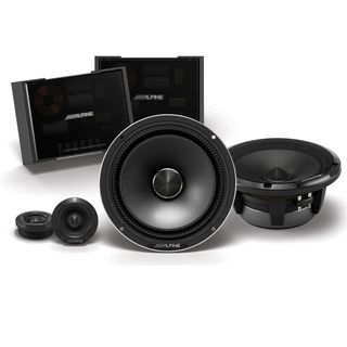 ALPINE STATUS SERIES 6.5" COMPONENT SPEAKER 100W RMS 2-WAY SLIM-FIT