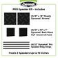 DYNAMAT PRO SPEAKER KIT (457MM X 457MM X 5MM) - 2 SHEET PACK (0.84 SQ METRE COVERAGE)