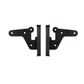 FITTING KIT TOYOTA SIDE TRIM 00 ON DOUBLE DIN (BLACK)