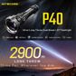 NITECORE P40 2000 LUMEN LONG THROW FLASHLIGHT