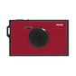 FIREFLY PIXUS SLIM DIGITAL COMPACT CAMERA KIT WITH 32GB CARD & CASE RED METALLIC