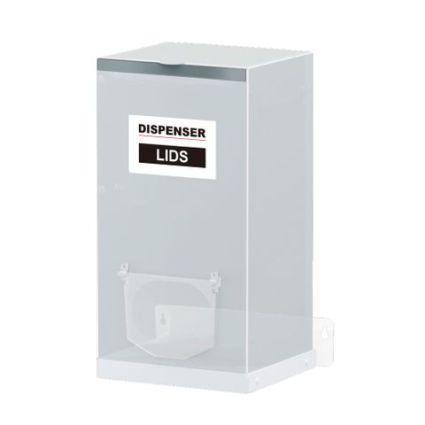 EDS AUTO SPEEDY PAINT SYSTEM WALL DISPENSER FOR LIDS