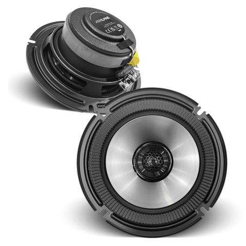 ALPINE BASSREV-SERIES 2 6.5" COAXIAL SPEAKER 100W RMS 2-WAY