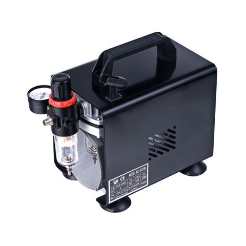 FORMULA AIRBRUSH COMPRESSOR 1/6HP WITH MOISTURE FILTER