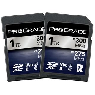PROGRADE DIGITAL SDXC IRIDIUM UHS-II 1TB R300MB/S W270MB/S V90 2PK
