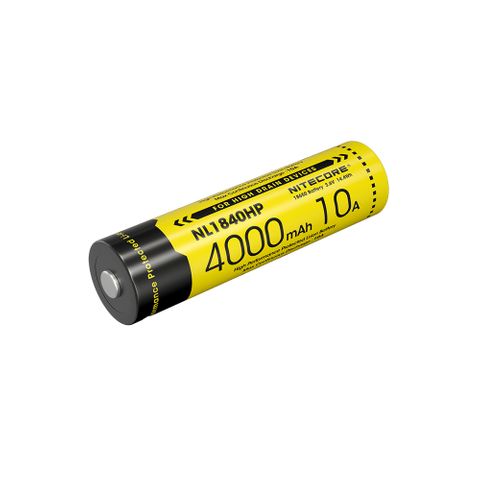 NITECORE 18650 RECHARGEABLE BATTERY 3.6V 10A 4000MAH