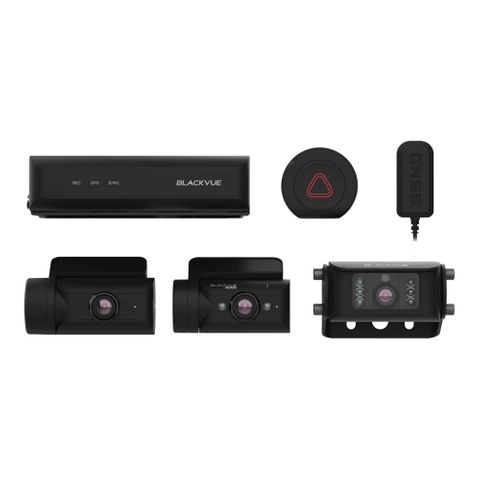 BLACKVUE DR770X BOX PRO 3-CH CAMERA SYSTEM WITH CENTRAL RECORD BOX DMS TRUCK 1080 HD DASHCAM 64 GB