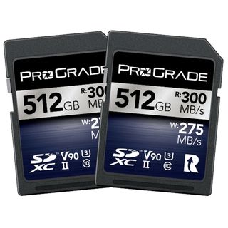PROGRADE DIGITAL SDXC IRIDIUM UHS-II 512GB R300MB/S W270MB/S V90 2PK