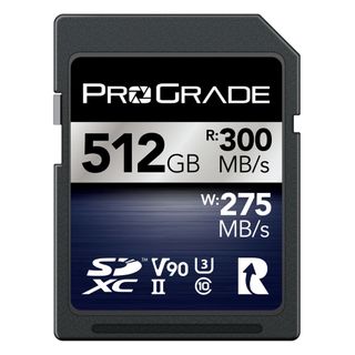 PROGRADE DIGITAL SDXC IRIDIUM UHS-II 512GB R300MB/S W275MB/S V90