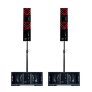 DILLINGER LABS DFA + DFB PAIRED SPEAKER & SUBWOOFER BATTERY POWERED WIRELESS PRO AUDIO KIT