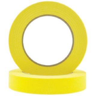 EDS AUTO MASKING TAPE YELLOW 18MM X 50M BOX OF 48