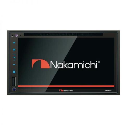 *SECONDS* NAKAMICHI HEAD UNIT DOUBLE DIN 6.8" WITH CARPLAY / ANDROID AUTO WITH DVD