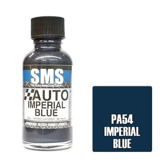 AIR BRUSH PAINT 30ML IMPERIAL BLUE ACRYLIC LACQUER SCALE MODELLERS SUPPLY