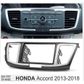 FITTING KIT HONDA ACCORD 2013 - 2018 DOUBLE DIN (MATT BLACK/SILVER)