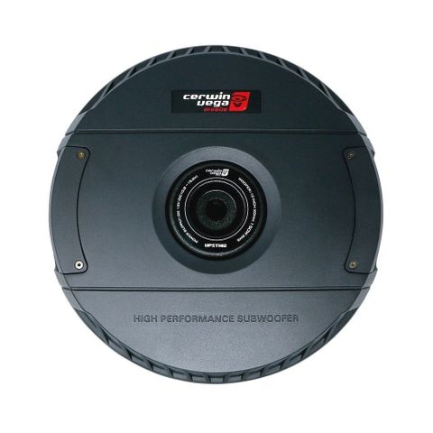 CERWIN VEGA 12" ACTIVE SPARE TYRE WHEEL SUBWOOFER 600 WATT MAX