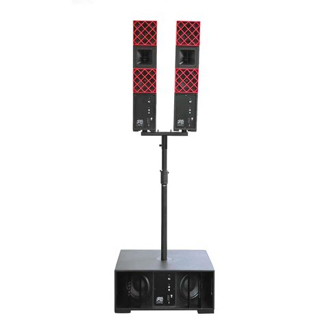 DILLINGER LABS DFA + DFB SPEAKER PAIR & SINGLE SUBWOOFER BATTERY POWERED WIRELESS PRO AUDIO KIT