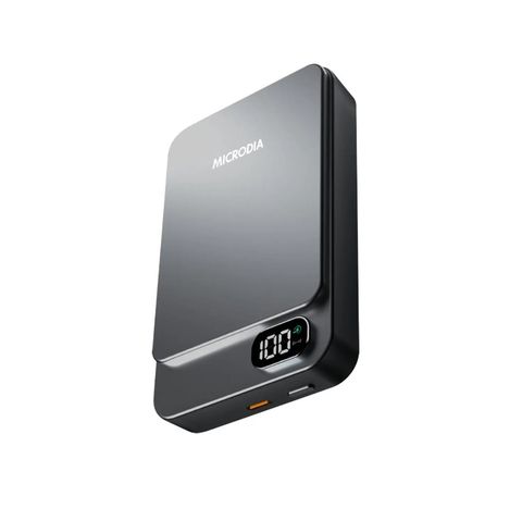 MICRODIA SNAP POWER ALUMINAIRE 35W MAGNETIC POWER BANK 10,000MAH CHARCOAL