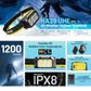 NITECORE 1200 LUMEN USB RECHARGEABLE LED HEADLAMP