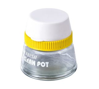 FORMULA AIRBRUSH SPRAY OUT CLEANING POT YELLOW