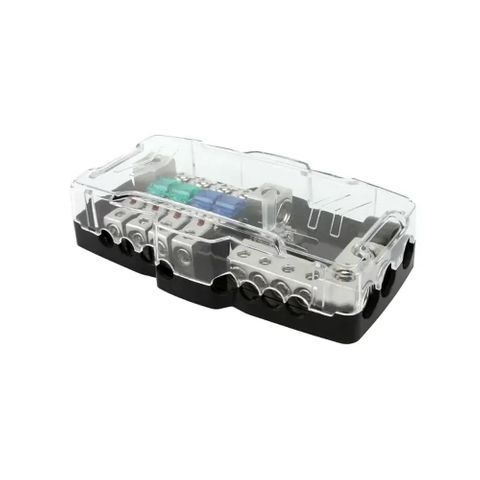 4-WAY MINI DISTRUBUTION BLOCK 4 OR 8 GAUGE