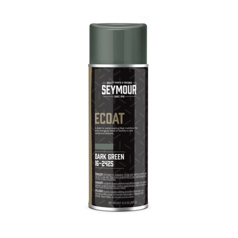SEYMOUR PBE SERIES AEROSOL E-COAT PRIMER DARK GREEN