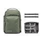 WANDRD PRVKE POCKET 31L PHOTO BUNDLE CAMERA BACKPACK WASATCH GREEN