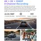 VIOFO DASHCAM A229 PRO 4K FRONT + 2K INTERNAL + 2K REAR 5GHZ WIFI + GPS