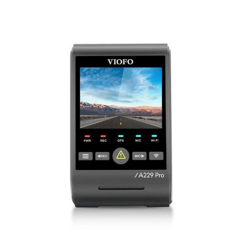 VIOFO DASHCAM A229 PRO 4K FRONT 5GHZ WIFI + GPS