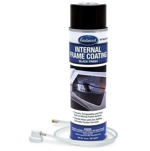 EASTWOOD AEROSOL INTERNAL FRAME COATING BLACK