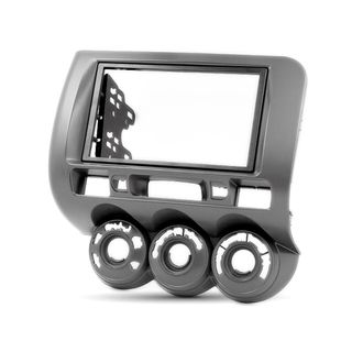 FITTING KIT HONDA JAZZ , CITY 2002 - 2008 DOUBLE DIN (GREY) (MAN AIR CON)