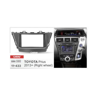 FITTING KIT TOYOTA PRIUS V 2013+ DOUBLE DIN
