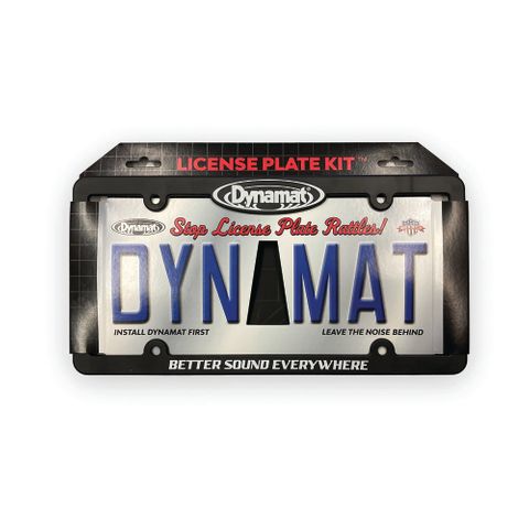 DYNAMAT LICENSE PLATE KIT