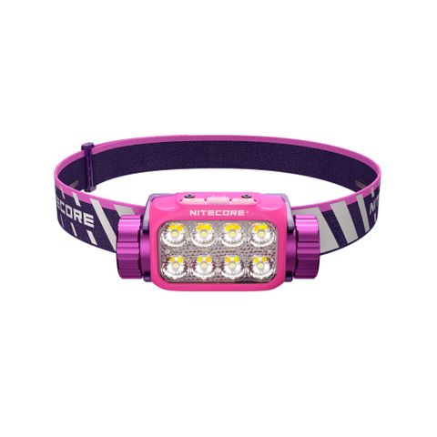 NITECORE 1600 LUMEN TRAIL RUNNING LED HEADLAMP TORCH VIVID PURPLE