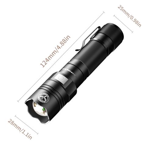 SKYFIRE 294 MINI FLASHLIGHT TORCH IP54 259 LUMENS