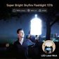 SKYFIRE 1376J FLASHLIGHT TORCH IP54 1387 LUMENS BLACK