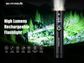 SKYFIRE 1353J FLASHLIGHT TORCH IP54 763 LUMENS WITH UV / LASER POINTER