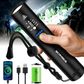 SKYFIRE 1353J FLASHLIGHT TORCH IP54 763 LUMENS WITH UV / LASER POINTER