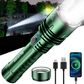SKYFIRE 1376J FLASHLIGHT TORCH IP54 1387 LUMENS GREEN