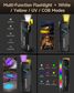 SKYFIRE 2191 FLASHLIGHT TORCH IP54 942 LUMENS WITH UV / RGB