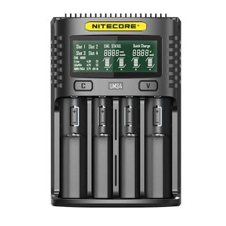 NITECORE INTELLIGENT BATTERY CHARGER USB FOUR SLOT SUPERB CHARGER